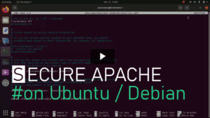 Read more about the article Video Tutorial – Mettere in sicurezza Apache (Ubuntu/Debian)